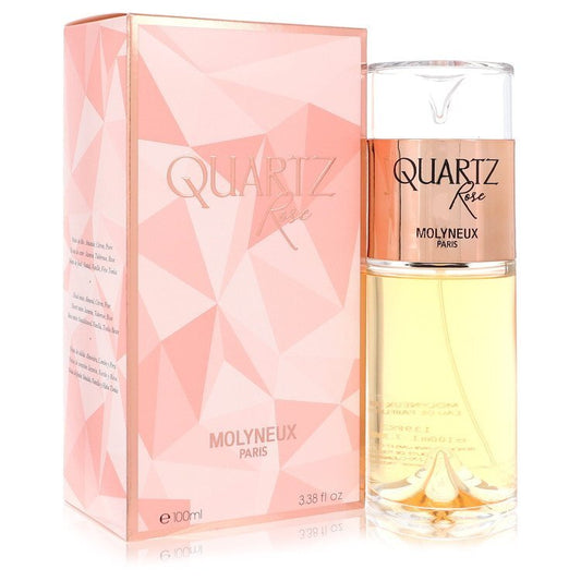 Quartz Rose by Molyneux Eau De Parfum Spray 3.38 oz (Women) - Scarvesnthangs