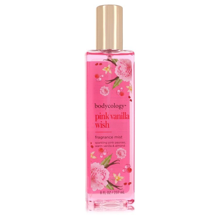 Bodycology Pink Vanilla Wish by Bodycology Fragrance Mist Spray 8 oz (Women) - Scarvesnthangs