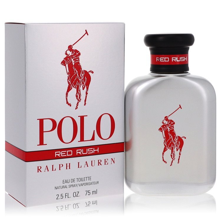Polo Red Rush by Ralph Lauren Eau De Toilette Spray 2.5 oz (Men) - Scarvesnthangs