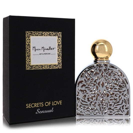 Secrets of Love Sensual by M. Micallef Eau De Parfum Spray 2.5 oz (Women) - Scarvesnthangs