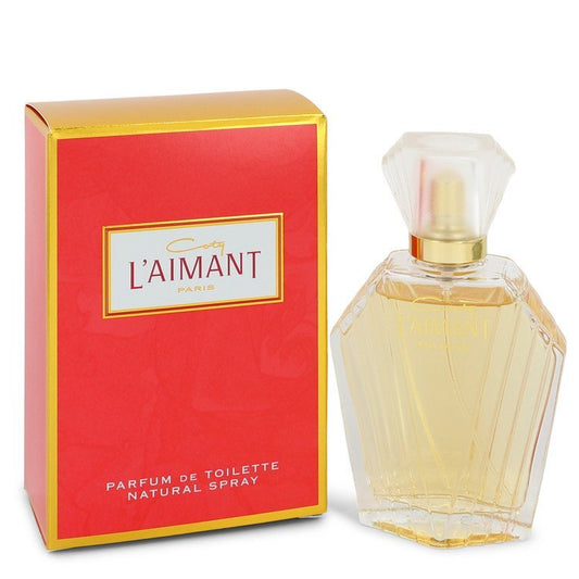 L'aimant by Coty Parfum De Toilette Spray 1.7 oz (Women) - Scarvesnthangs