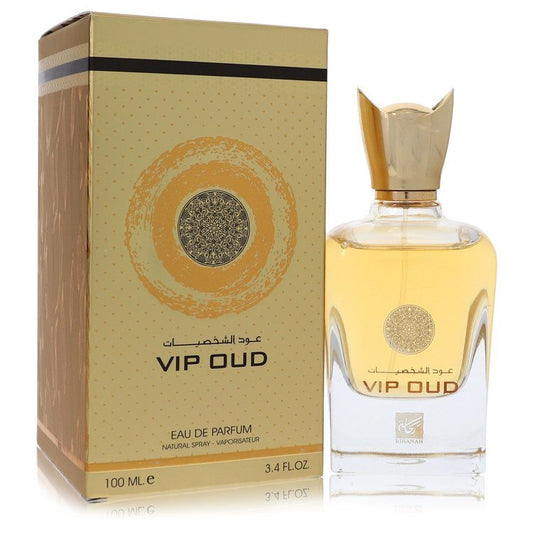 VIP Oud by Rihanah Eau De Parfum Spray (Unisex) 3.4 oz (Men) - Scarvesnthangs