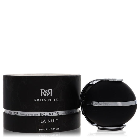Rich & Ruitz Equator La Nuit by Rich & Ruitz Eau De Parfum Spray 3.33 oz (Men) - Scarvesnthangs