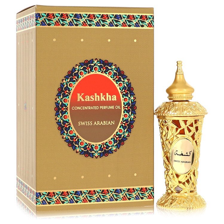 Swiss Arabian Kashkha by Swiss Arabian Concentrated Perfume Oil (Unisex) 0.6 oz (Men) - Scarvesnthangs