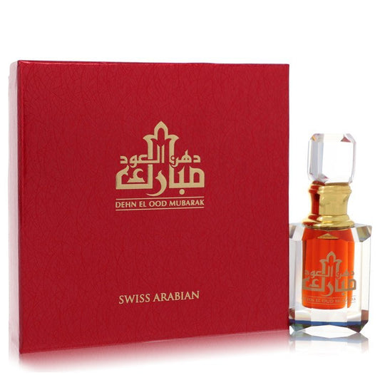 Dehn El Oud Mubarak by Swiss Arabian Extrait De Parfum (Unisex) .20 oz (Men) - Scarvesnthangs