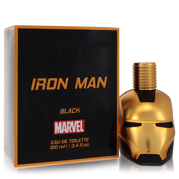 Iron Man Black by Marvel Eau De Toilette Spray 3.4 oz (Men) - Scarvesnthangs