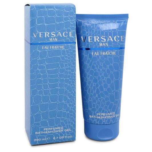 Versace Man by Versace Eau Fraiche Shower Gel 6.7 oz (Men) - Scarvesnthangs