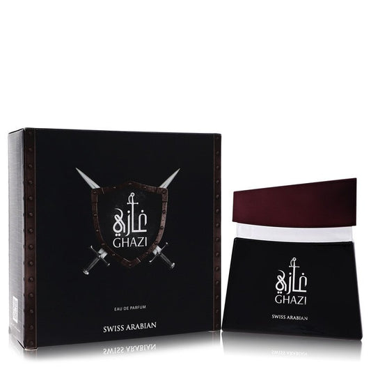 Swiss Arabian Ghazi by Swiss Arabian Eau De Parfum Spray 3.4 oz (Men) - Scarvesnthangs
