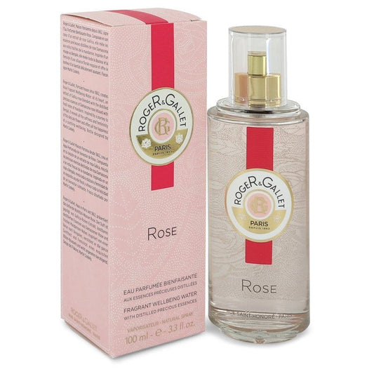Roger & Gallet Rose by Roger & Gallet Fragrant Wellbeing Water Spray 3.3 oz (Women) - Scarvesnthangs
