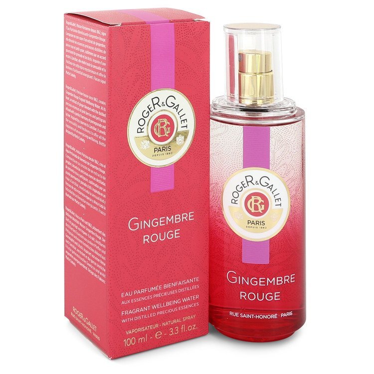Roger & Gallet Gingembre Rouge by Roger & Gallet Fragrant Wellbeing Water Spray 3.3 oz (Women) - Scarvesnthangs