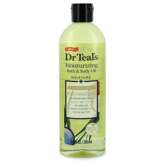 Dr Teal's Moisturizing Bath & Body Oil by Dr Teal's Nourishing Coconut Oil with Essensial Oils Jojoba Oil Sweet Almond Oil and Cocoa Butter 8.8 oz (Women) - Scarvesnthangs