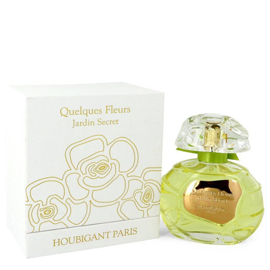 Quelques Fleurs Jardin Secret Collection Privee by Houbigant Eau De Parfum Spray 3.4 oz (Women) - Scarvesnthangs
