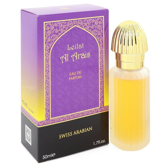 Leilat Al Arais by Swiss Arabian Eau De Parfum Spray 1.7 oz (Men) - Scarvesnthangs
