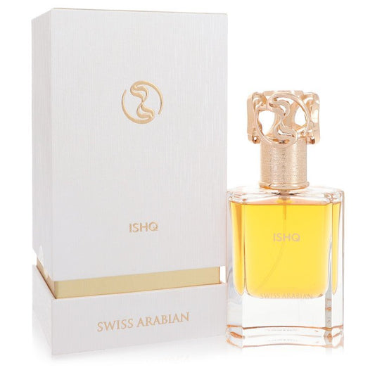 Swiss Arabian Ishq by Swiss Arabian Eau De Parfum Spray (Unisex) 1.7 oz (Women) - Scarvesnthangs