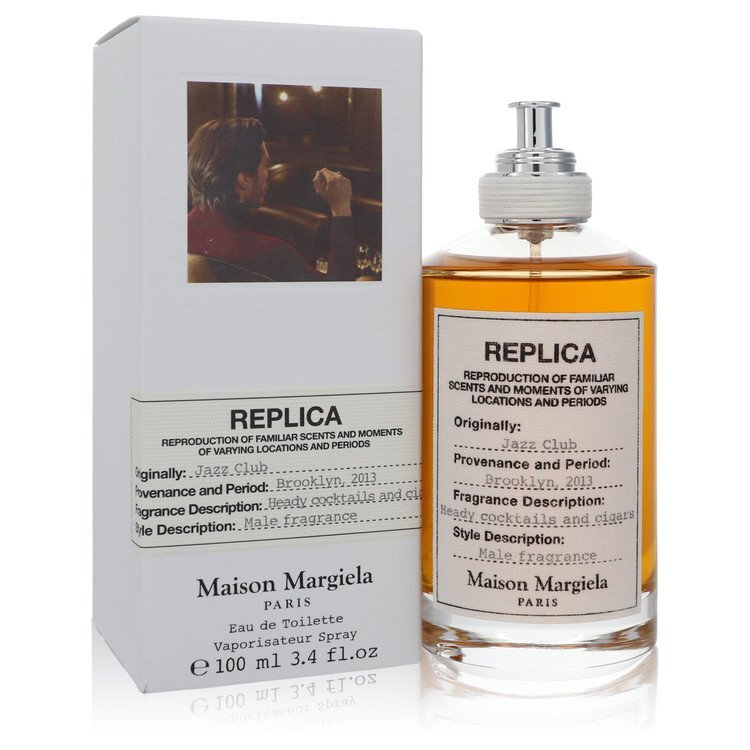 Replica Jazz Club by Maison Margiela Eau De Toilette Spray (Unisex) 3.4 oz (Men) - Scarvesnthangs