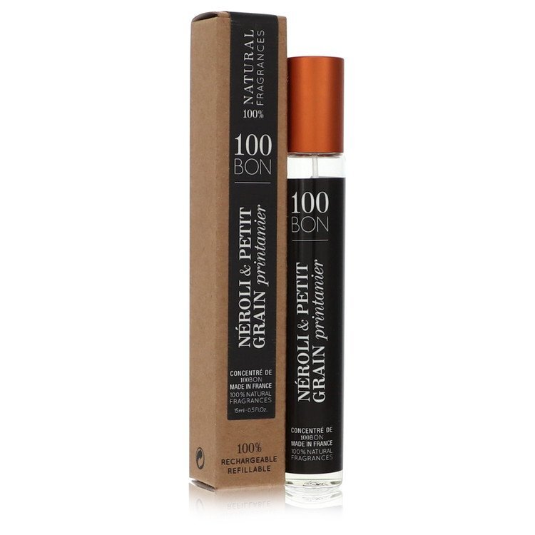 100 Bon Neroli & Petit Grain Printanier by 100 Bon Mini Concentree De Parfum (Unisex Refillable) .5 oz (Men) - Scarvesnthangs