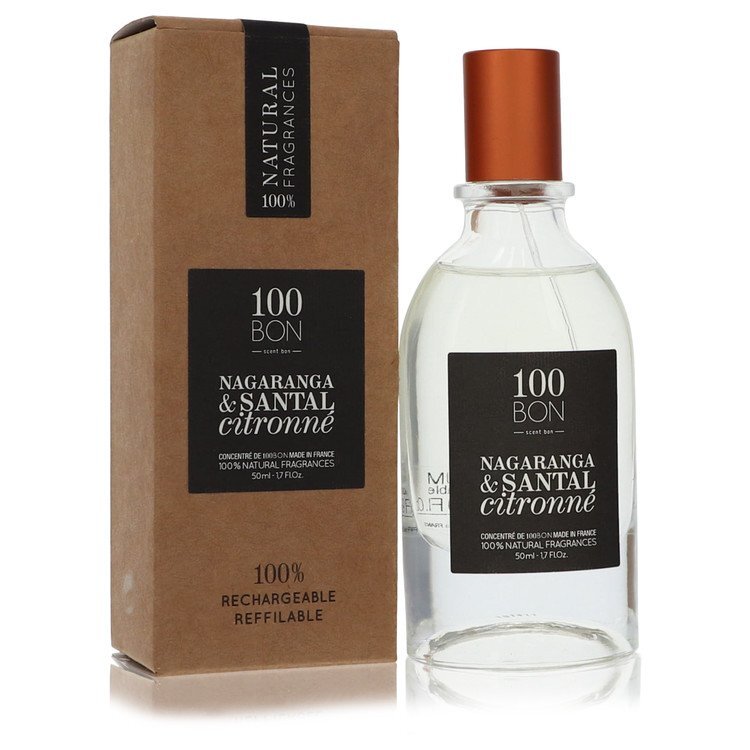 100 Bon Nagaranga & Santal Citronne by 100 Bon Concentree De Parfum Spray (Unisex Refillable) 1.7 oz (Men) - Scarvesnthangs