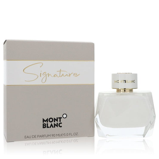 Montblanc Signature by Mont Blanc Eau De Parfum Spray 3 oz (Women) - Scarvesnthangs