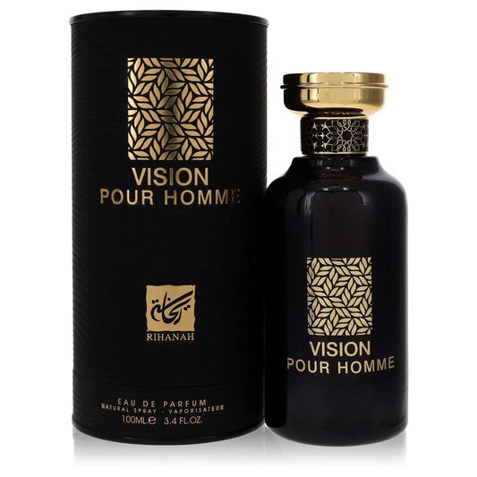 Rihanah Vision Pour Homme by Rihanah Eau De Parfum Spray 3.4 oz (Men) - Scarvesnthangs