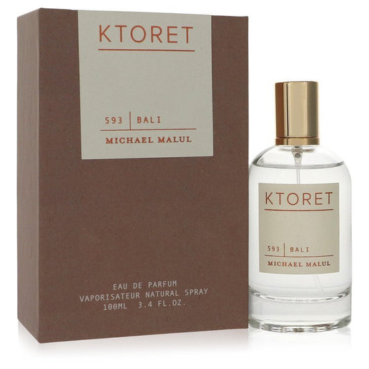 Ktoret 593 Bali by Michael Malul Eau De Parfum Spray 3.4 oz (Women) - Scarvesnthangs