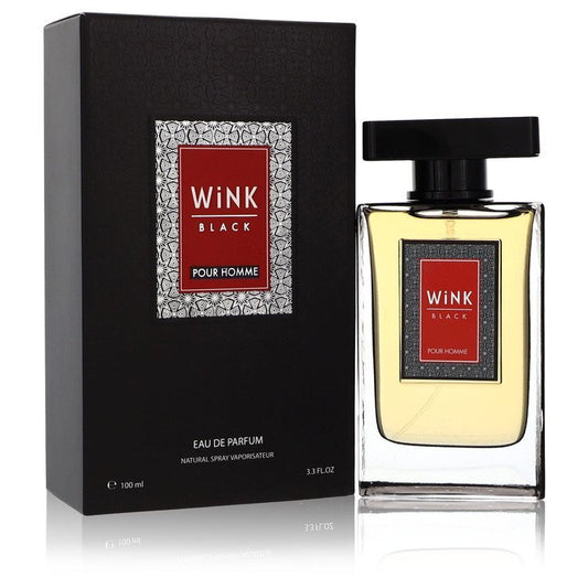 Wink Black by Kian Eau De Parfum Spray 3.3 oz (Men) - Scarvesnthangs