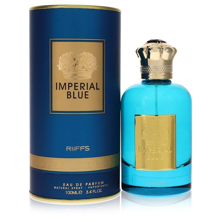 Riiffs Imperial Blue by Riiffs Eau De Parfum Spray 3.4 oz (Men) - Scarvesnthangs