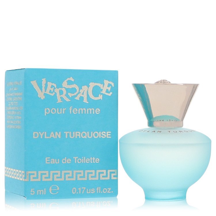 Versace Pour Femme Dylan Turquoise by Versace Mini EDT .17 oz (Women) - Scarvesnthangs
