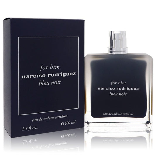 Narciso Rodriguez Bleu Noir Extreme by Narciso Rodriguez Eau De Toilette Spray 3.3 oz (Men) - Scarvesnthangs