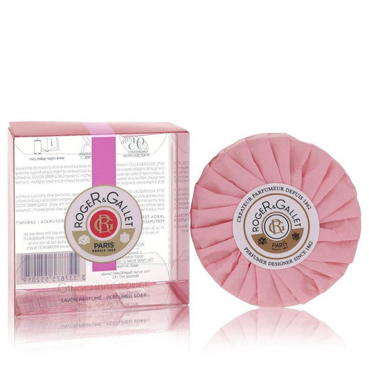 Roger & Gallet Gingembre Rouge by Roger & Gallet Soap 3.5 oz (Women) - Scarvesnthangs