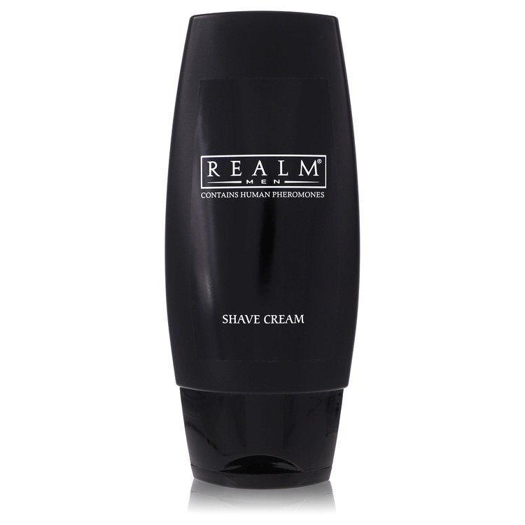 Realm by Erox Shave Cream With Human Pheromones 3.3 oz (Men) - Scarvesnthangs