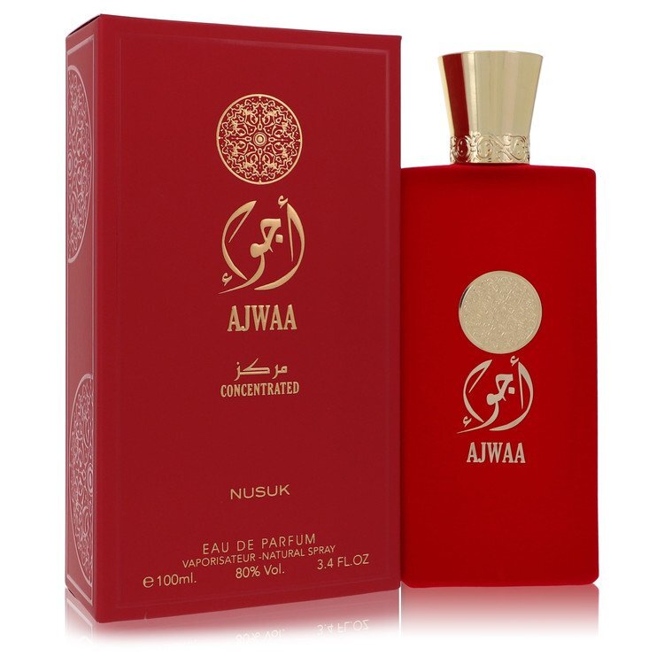 Ajwaa Concentrated by Nusuk Eau De Parfum Spray (Unisex) 3.4 oz (Men) - Scarvesnthangs
