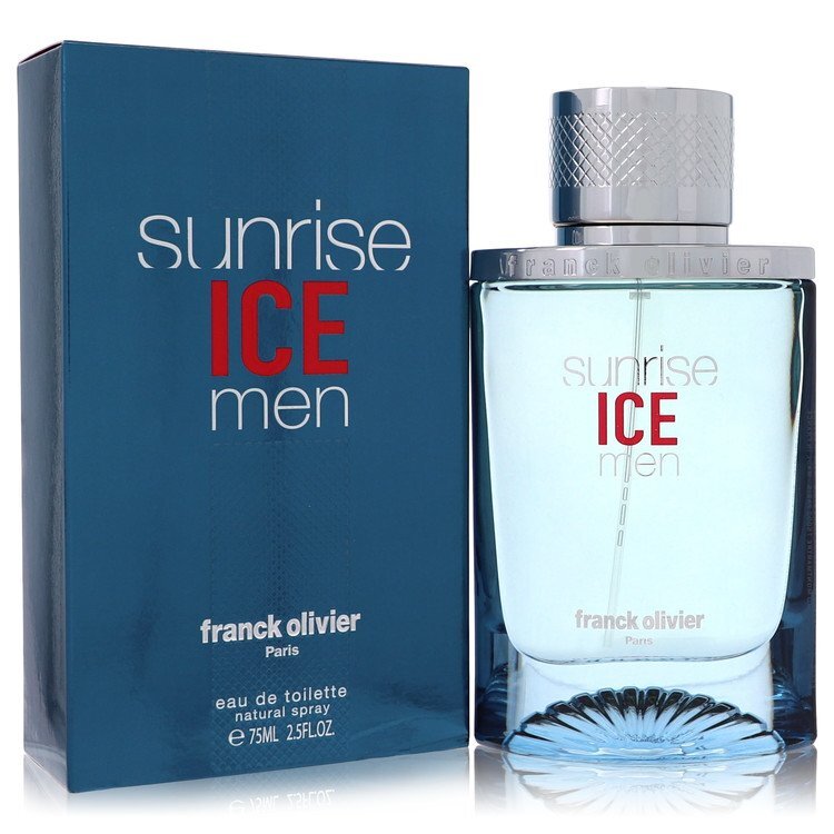 Sunrise Ice by Franck Olivier Eau De Toilette Spray 2.5 oz (Men) - Scarvesnthangs