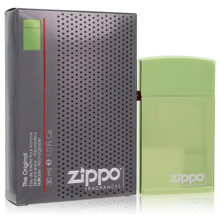 Zippo Green by Zippo Eau De Toilette Refillable Spray 1 oz (Men) - Scarvesnthangs