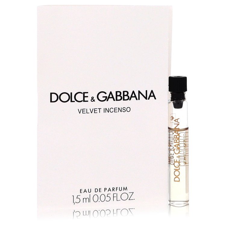 Dolce & Gabbana Velvet Incenso by Dolce & Gabbana Vial (sample) .05 oz (Women) - Scarvesnthangs