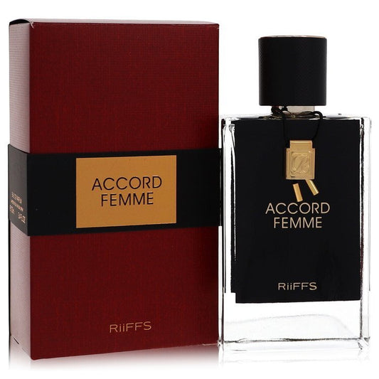 Riiffs Accord Femme by Riiffs Eau De Parfum Spray 3.4 oz (Women) - Scarvesnthangs