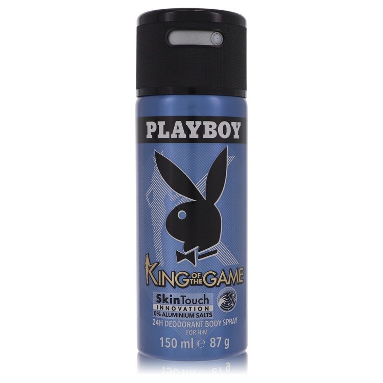 Playboy King of The Game by Playboy Deodorant Spray 5 oz (Men) - Scarvesnthangs