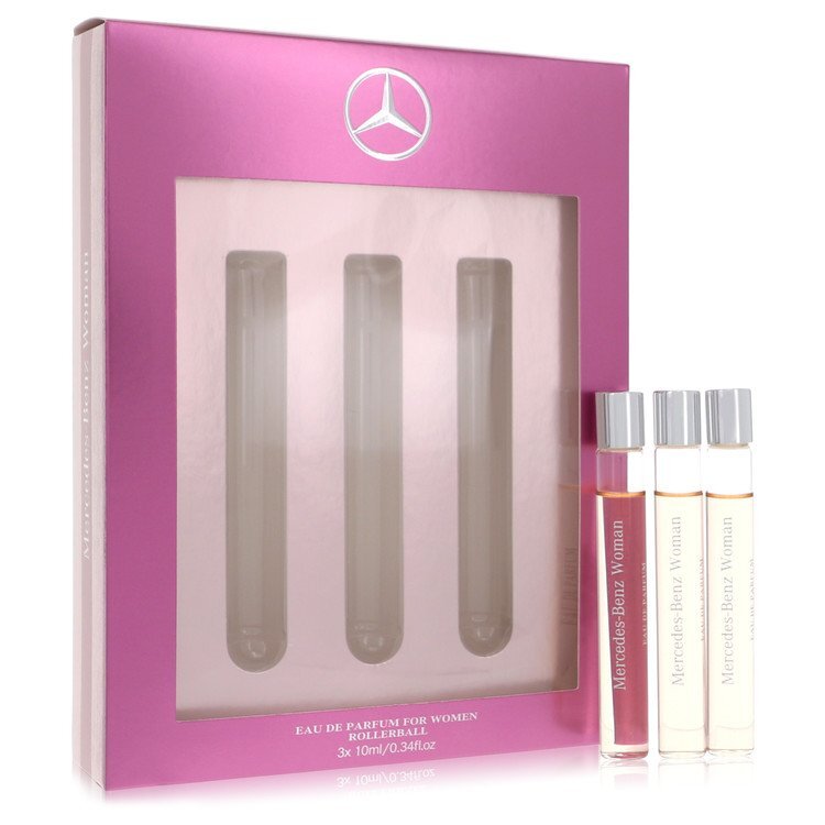 Mercedes Benz by Mercedes Benz Gift Set -- 3 x .34 oz Eau De Parfum Rollerballs (Women) - Scarvesnthangs
