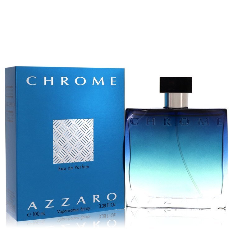 Chrome by Azzaro Eau De Parfum Spray 3.4 oz (Men) - Scarvesnthangs