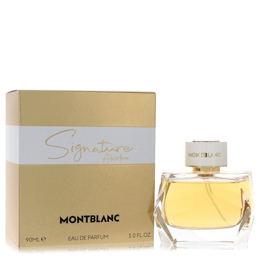 Montblanc Signature Absolue by Mont Blanc Eau De Parfum Spray 3.0 oz (Women) - Scarvesnthangs