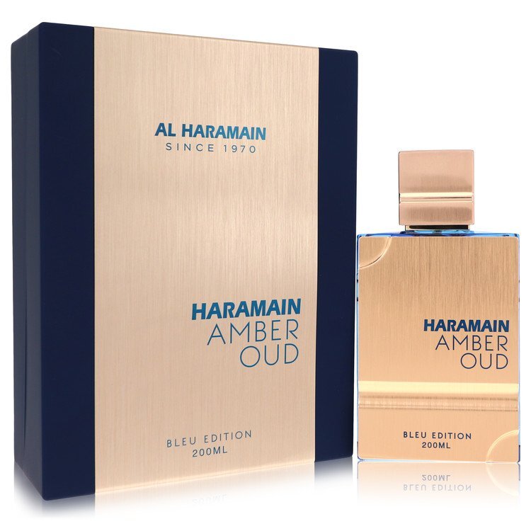Al Haramain Amber Oud Bleu Edition by Al Haramain Eau De Parfum Spray 6.7 oz (Men) - Scarvesnthangs