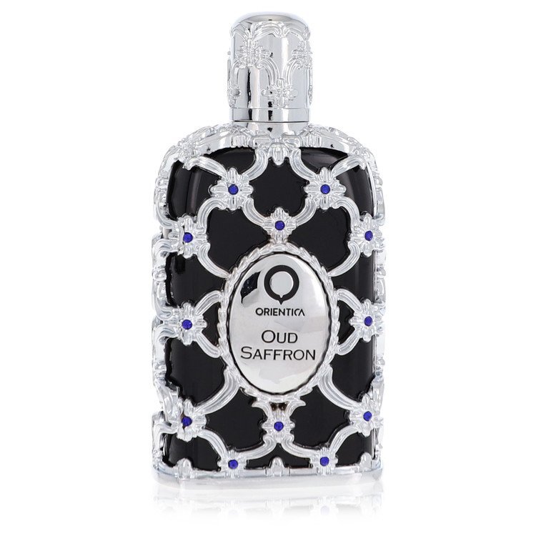 Orientica Oud Saffron by Al Haramain Eau De Parfum Spray (Unisex Unboxed) 2.7 oz (Men) - Scarvesnthangs