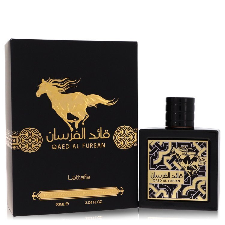 Lattafa Qaed Al Fursan by Lattafa Eau De Parfum Spray 3 oz (Men) - Scarvesnthangs