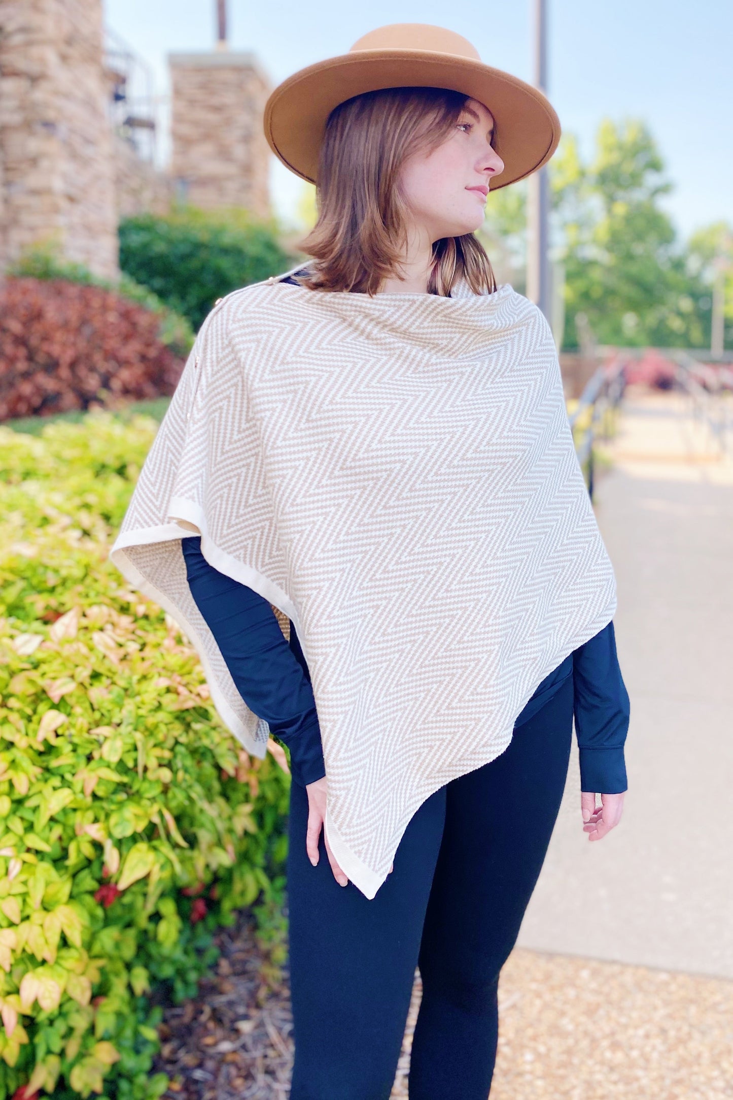 Riverside Luxe Poncho - Scarvesnthangs