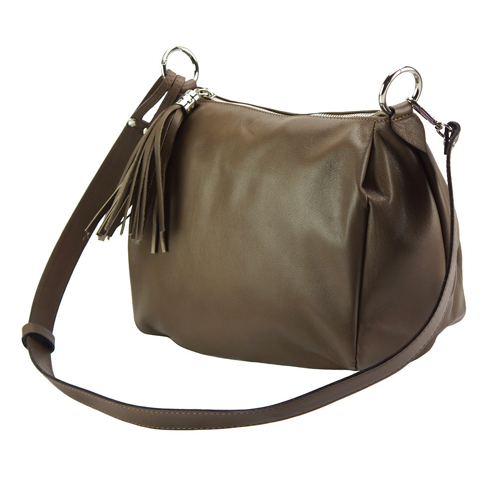 Luisa leather shoulder bag - Scarvesnthangs