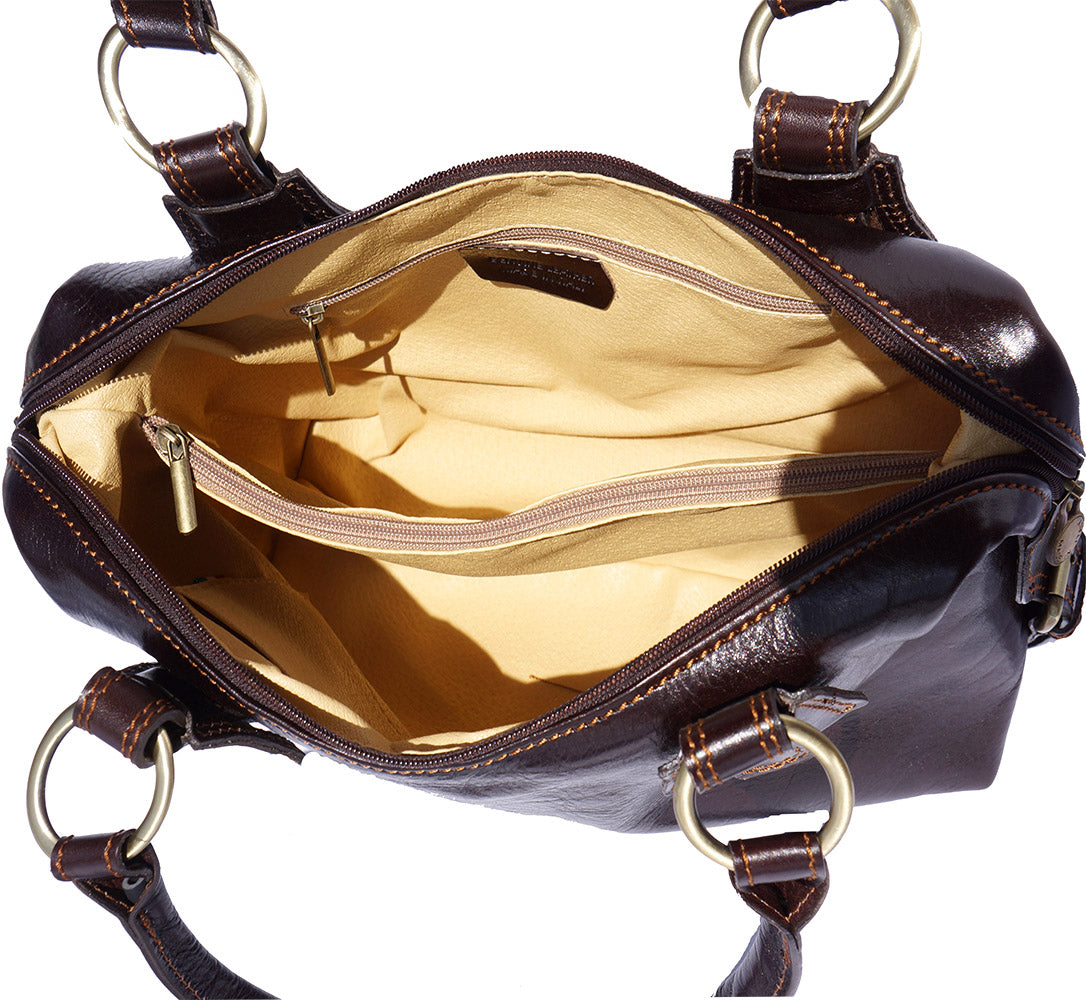 Ornella leather Handbag - Scarvesnthangs