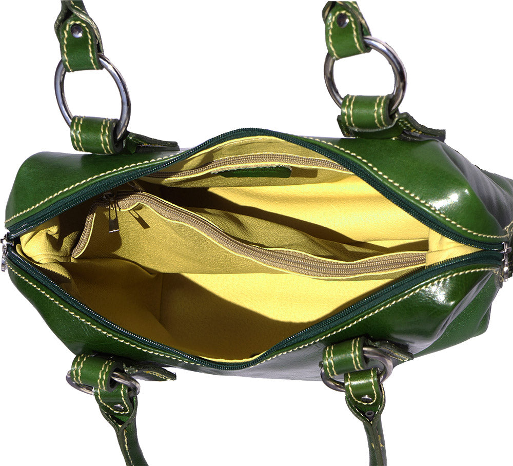 Ornella leather Handbag - Scarvesnthangs