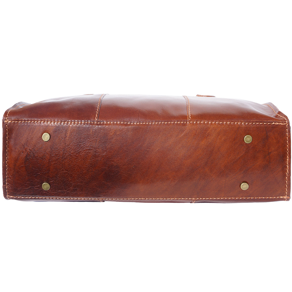 Verdiana leather shoulder bag - Scarvesnthangs