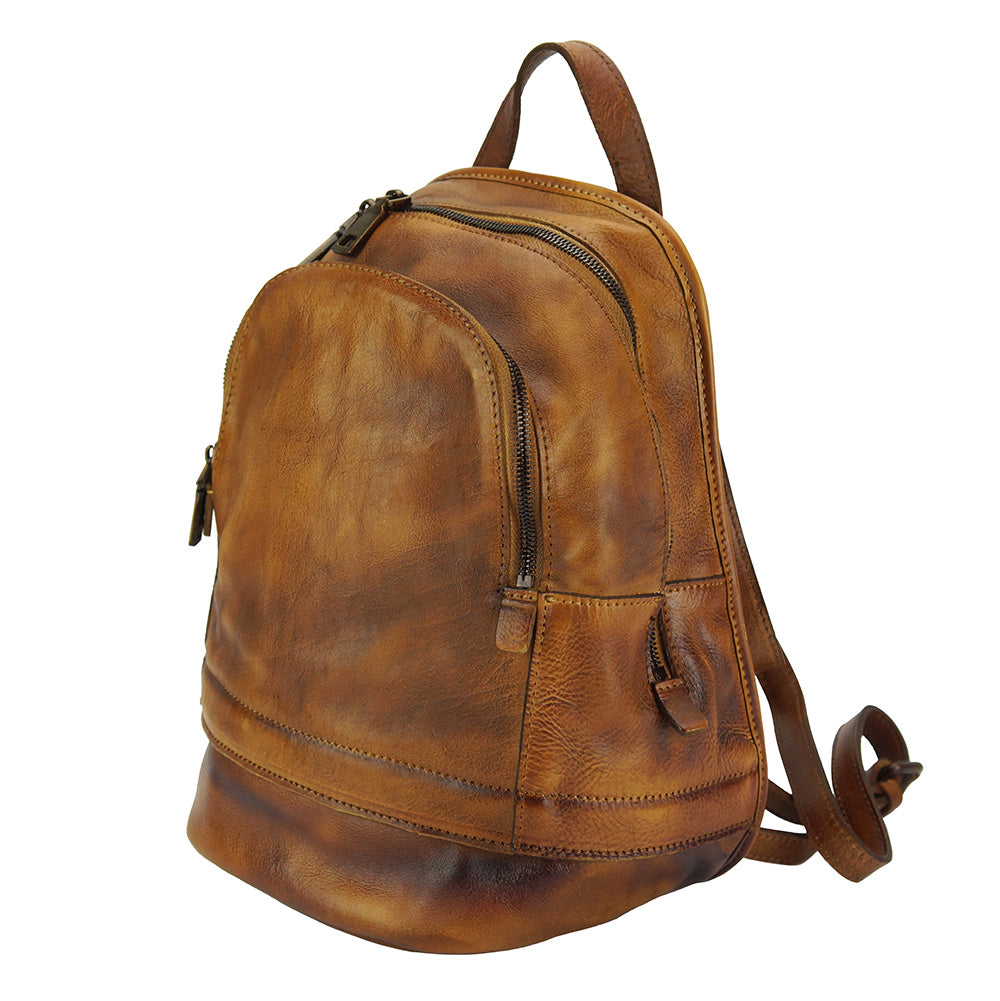 Marinella Leather Backpack - Scarvesnthangs