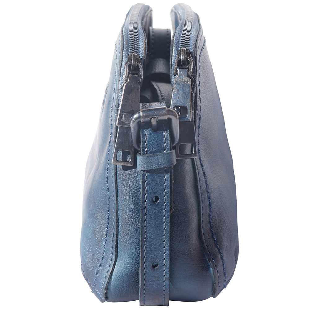 Twice GM leather cross-body bag - Scarvesnthangs