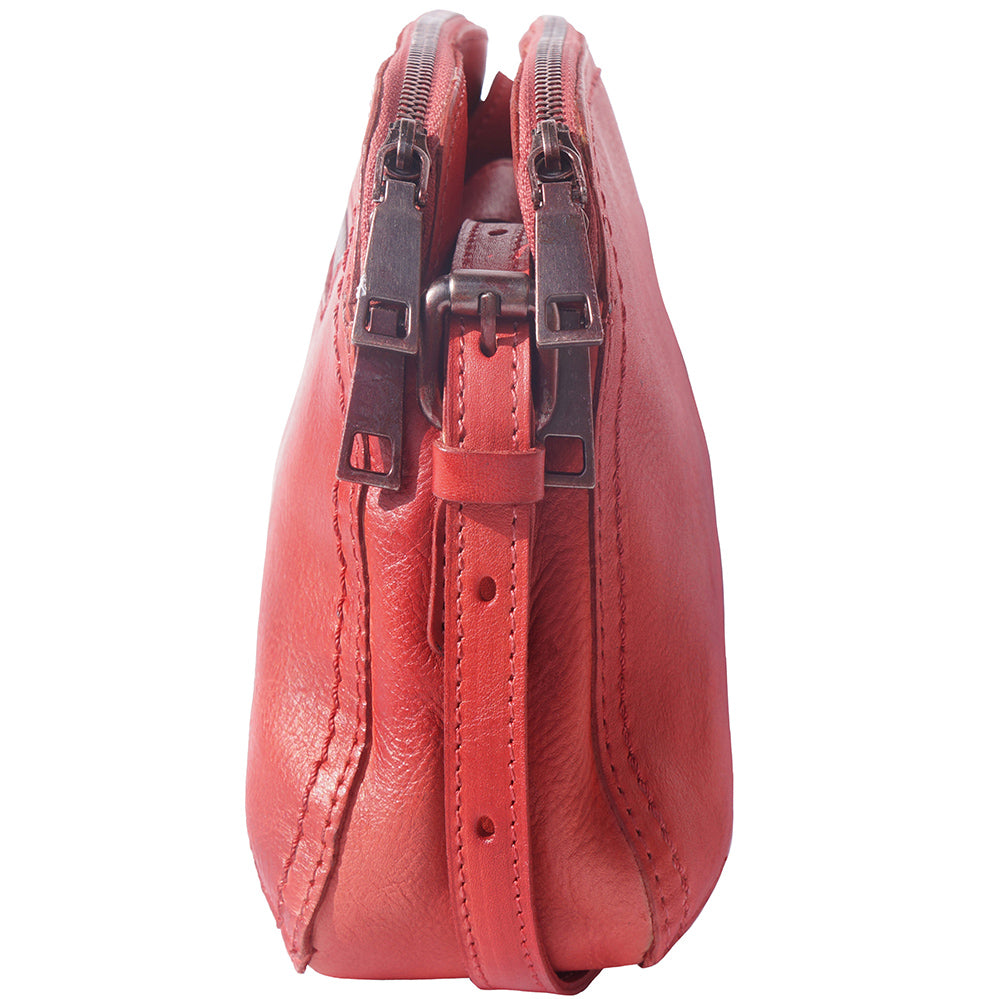 Twice GM leather cross-body bag - Scarvesnthangs